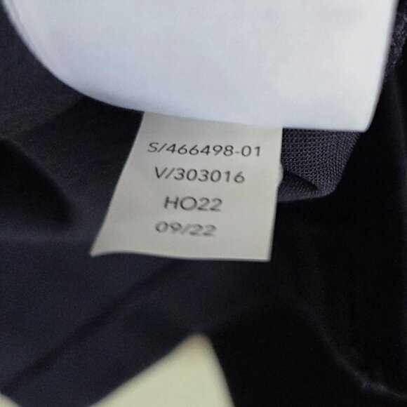 Athleta Harlow Hybrid Relaxed Boxy Top Navy/Black Size 1X Long Sleeve Athleisure - Picture 10 of 10